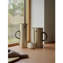 Stelton Kettle, Brushed Brass Gold