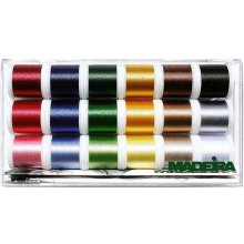 Brother Embroidery threads 18 pcs., Madeira