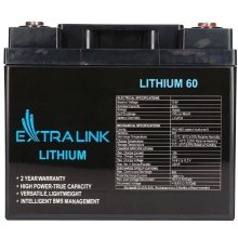 Extralink Battery LiFePO4 60AH 12.8V BMS...