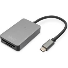 DIGITUS USB-C Card Reader, 2 Port, High...
