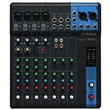 Yamaha MG10 audio mixer 10 channels Black