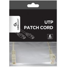 Gembird Patch cord kat.6 copper UTP 0.25m...