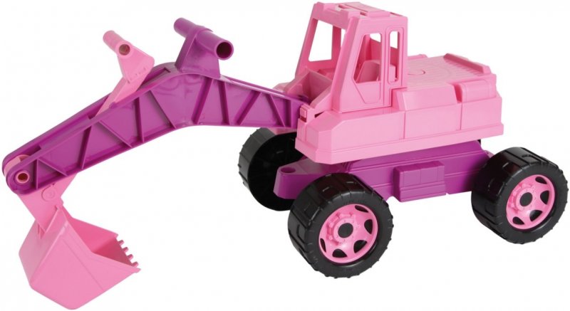 Lena Excavator pink 70cm cardboard 02137EC - 01.ee