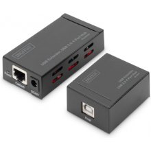 DIGITUS USB Extender, USB 2.0 4 Port Hub