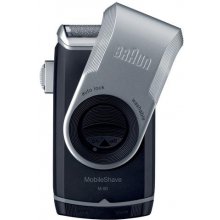 Braun MobileShave PocketGo M90 Blue, Silver