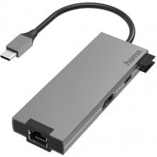Hama Adap. USB-C plug -> 2xUSB-A / USB-C...