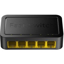 Cudy FS105D network switch Fast Ethernet...