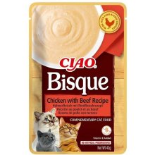 INABA Ciao Bisque Chicken with beef - cat...