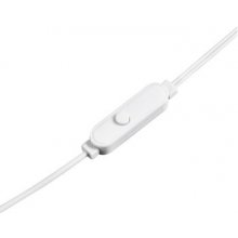 Thomson EAR3005W Headset Wired In-ear White