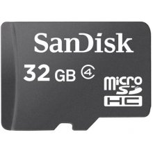 Mälukaart SANDISK microSDHC 32GB Class 4