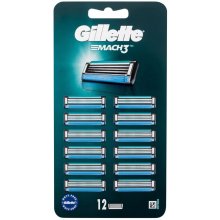 Gillette Mach3 12pc - Replacement blade...