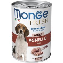 Monge Fresh Chunks ADULT with Lamb 400 gr