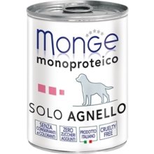 Monge Monoproteinic Pate 100% lamb 400 gr -...