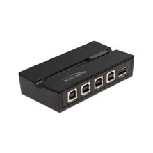 DELOCK USB 2.0 Switch for 4 PCs on 1 device...