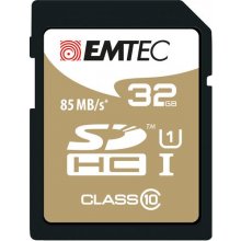 Emtec SD Card 32GB SDHC (CLASS10) Gold +...