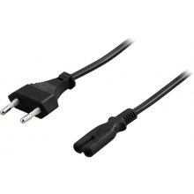 Deltaco Cable CEE 7/16 to straight IEC 60320...