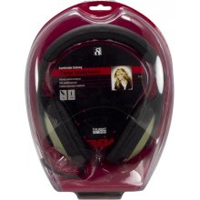Deltaco Headphones, black / HL-54