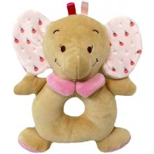 TULILO Rattle - pink elephant 18 cm