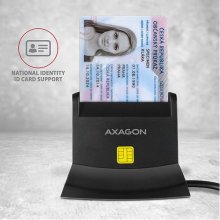 AXAGON CRE-SM2 smart card reader Indoor USB...