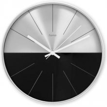 Hama Sicily Quartz clock Circle Black...