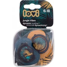 LOVI Jungle Vibes Dynamic Soother 2pc - Boy...
