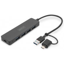 DIGITUS USB 3.0 Hub 4-Port Slimline
