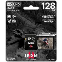 Mälukaart GOODRAM Memory card SD IRDM 128GB...