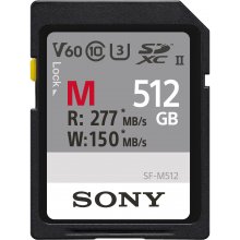 Sony memory card SDXC 512GB M-Series UHS-II...