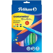 Pelikan brush pen colorella, 10 colors