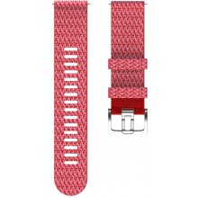 Polar watch strap 22mm S/M PET, woven red