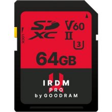 Mälukaart GoodRam IRDM PRO 64 GB SDXC UHS-II