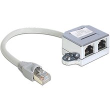 DeLOCK 65441 networking cable Grey 0.15 m