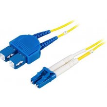 Deltaco LCSC-1S fibre optic cable 1 m 2x SC...