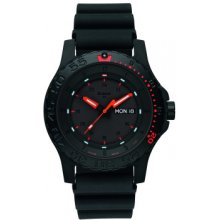 Traser P66 Red Combat rubber strap