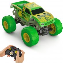 Hot Wheels R/C 1:15 Gunkster Glow in the...