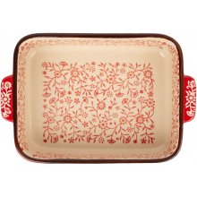 Home4you Ahjuvorm STAR BAKE 21x14cm, punane...