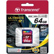 Transcend SD Card SDXC/SDHC Class 10 UHS-I...