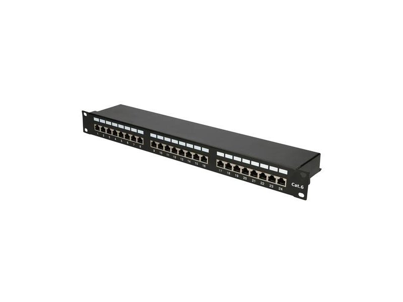 Свитч панель. Патч-панель SUPRLAN 10-0401. Patch Panel 24 Port. Корпус 19 дюймов.