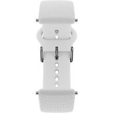 Polar watch strap 20mm S-L T, white silicone