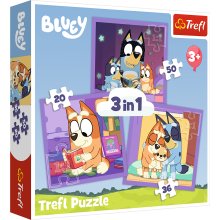 Trefl BLUEY Pusle komplekt 3 in 1