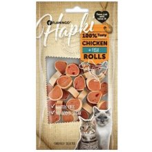 Flamingo Karlie Cat Snack FISH CHICKEN ROLLS...