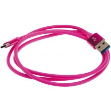 MOB:A Cable USB-A - USB-C 2.4A, 1m, pink...
