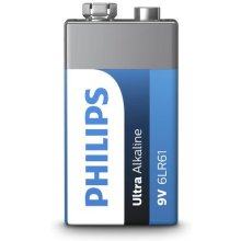 Philips Ultra Alkaline Battery 6LR61E1B/10