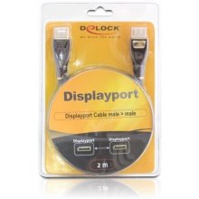 DeLOCK Displayport Kabel DP -> DP St/St...