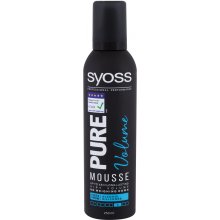 Syoss Pure Volume 250ml - Hair Mousse для...