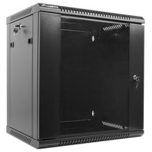 Lanberg WF01-6412-10B rack cabinet 12U Wall...