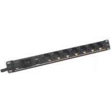 DIGITUS aluminum outlet strip with overload...