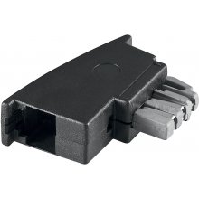 Goobay TAE Adapter plug N > RJ11 black -...