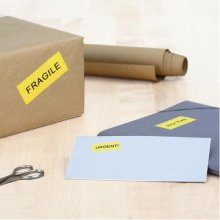 Herma Labels yellow 45,7x21,2 20 Sheets DIN...