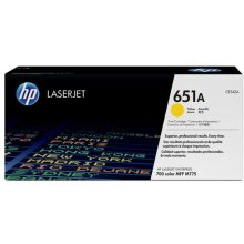 Tooner HP 651A Yellow Original LaserJet...